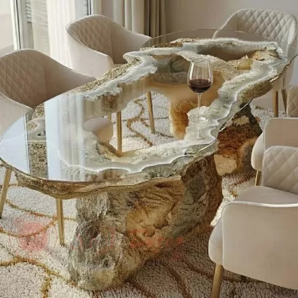 Ultra Luxury Natural  Marble Dining Table Manufacturers, Suppliers in Farrukhabad